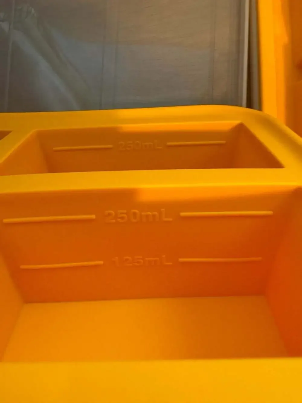 2 Pack Silicone Soup Freezer Containers with Lids 4 Compartment Food Storage Con